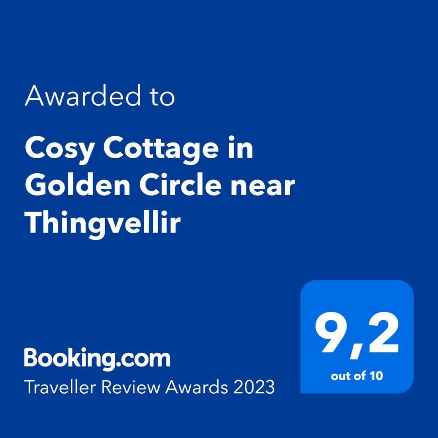 Cosy Cottage In Golden Circle Near Thingvellir Vaolaekir Exterior foto